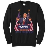 Trump Won 2024 President 47th Of White House Donald Trump Sweatshirt