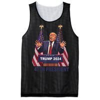 Trump Won 2024 President 47th Of White House Donald Trump Mesh Reversible Basketball Jersey Tank