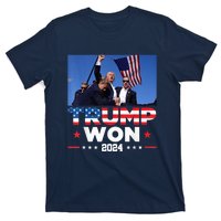 Trump Won 2024 Get Over It 47th Us President T-Shirt