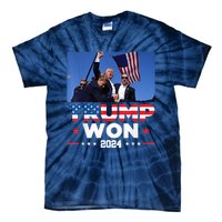 Trump Won 2024 Get Over It 47th Us President Tie-Dye T-Shirt