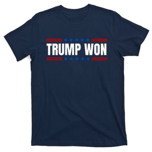 Trump Wins 2024 Election Trump Won 2024 T-Shirt