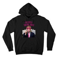 Trump Won 2024 President Trump Blowing Hoodie