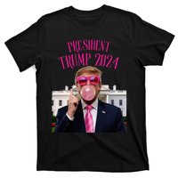 Trump Won 2024 President Trump Blowing T-Shirt