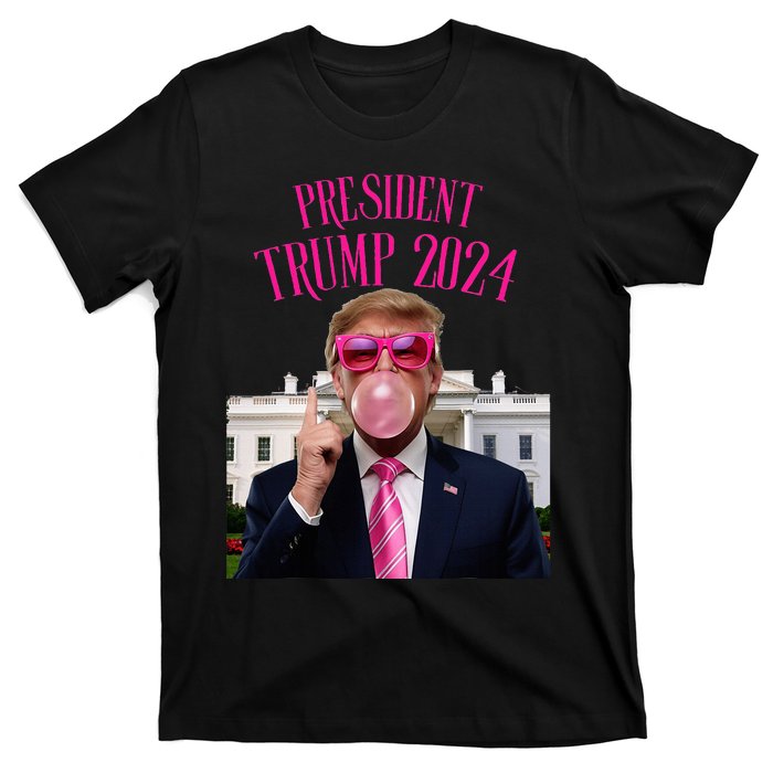 Trump Won 2024 President Trump Blowing T-Shirt