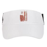 Trump Won 2024 45 47th President Usa Flag Adult Drive Performance Visor