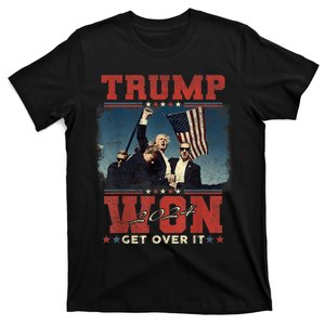 Trump Wins 2024 Presidential Election 2024 Donald Trump Wins Us Presidency T-Shirt