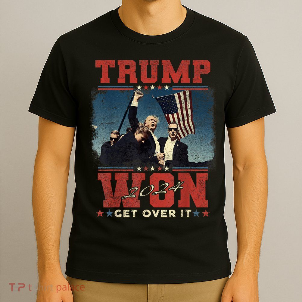 Trump Wins 2024 Presidential Election 2024 Donald Trump Wins Us Presidency T-Shirt