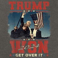 Trump Wins 2024 Presidential Election 2024 Donald Trump Wins Us Presidency Cotton Canvas Backpack