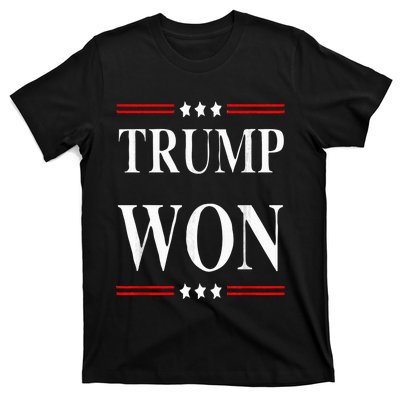 Trump Won 2024 Election T-Shirt