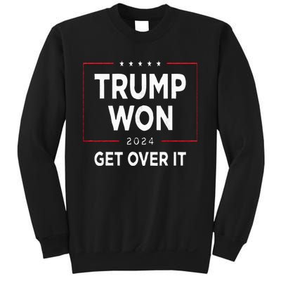 Trump Won 2024 Election Sweatshirt