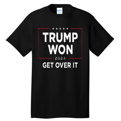 Trump Won 2024 Election Tall T-Shirt