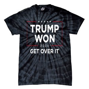 Trump Won 2024 Election Tie-Dye T-Shirt