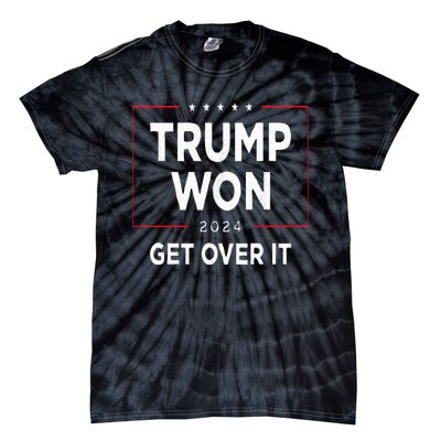 Trump Won 2024 Election Tie-Dye T-Shirt