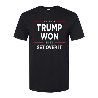 Trump Won 2024 Election Softstyle CVC T-Shirt