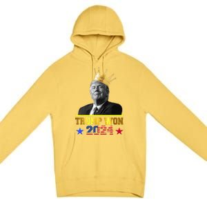 Trump Wins 2024 Presidential Election 2024 Donald Trump Wins Us Presidency Premium Pullover Hoodie