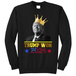 Trump Wins 2024 Presidential Election 2024 Donald Trump Wins Us Presidency Sweatshirt