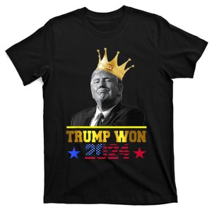 Trump Wins 2024 Presidential Election 2024 Donald Trump Wins Us Presidency T-Shirt