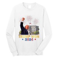 Trump Wins 2024 Presidential Election 2024 Donald Trump Wins Us Presidency Long Sleeve Shirt