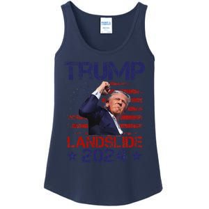 Trump Win 2024 Trump Vance 2024 President Ladies Essential Tank