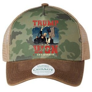 Trump Wins 2024 Election Trump Won 2024 Legacy Tie Dye Trucker Hat