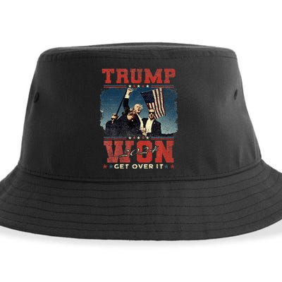 Trump Wins 2024 Election Trump Won 2024 Sustainable Bucket Hat