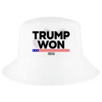 Trump Won 2024 Election 47th President Cool Comfort Performance Bucket Hat