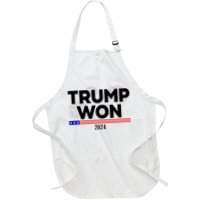 Trump Won 2024 Election 47th President Apron