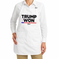 Trump Won 2024 Election 47th President Apron