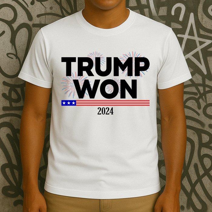 Trump Won 2024 Election 47th President T-Shirt