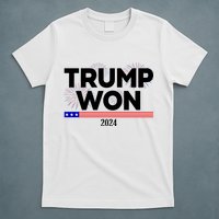Trump Won 2024 Election 47th President T-Shirt