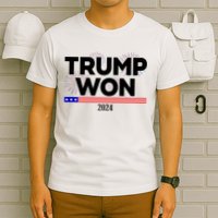 Trump Won 2024 Election 47th President T-Shirt