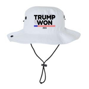 Trump Won 2024 Election 47th President Legacy Cool Fit Booney Bucket Hat