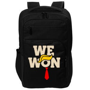 Trump Won 2024 Get Over It 47th Us President Impact Tech Backpack