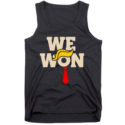 Trump Won 2024 Get Over It 47th Us President Tank Top