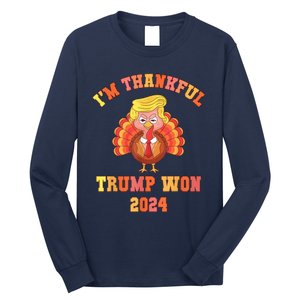 Trump Wins 2024 Presidential Election 2024 Donald Trump Wins Us Presidency Long Sleeve Shirt