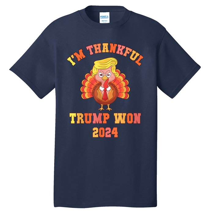 Trump Wins 2024 Presidential Election 2024 Donald Trump Wins Us Presidency Tall T-Shirt