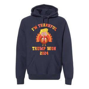 Trump Wins 2024 Presidential Election 2024 Donald Trump Wins Us Presidency Premium Hoodie