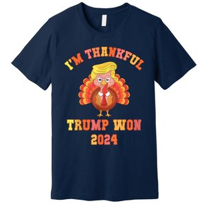 Trump Wins 2024 Presidential Election 2024 Donald Trump Wins Us Presidency Premium T-Shirt