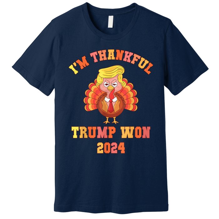 Trump Wins 2024 Presidential Election 2024 Donald Trump Wins Us Presidency Premium T-Shirt