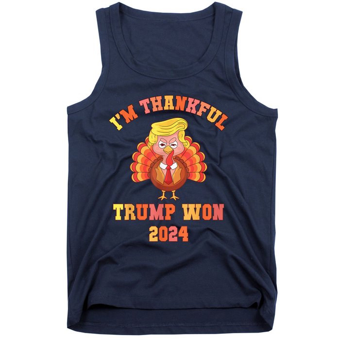 Trump Wins 2024 Presidential Election 2024 Donald Trump Wins Us Presidency Tank Top