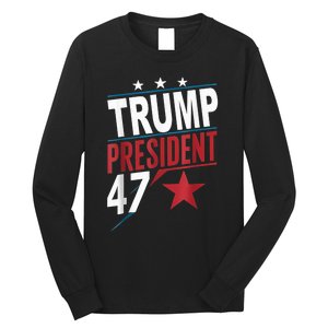 Trump Wins 2024 Presidential Election 2024 Donald Trump Wins Us Presidency Long Sleeve Shirt