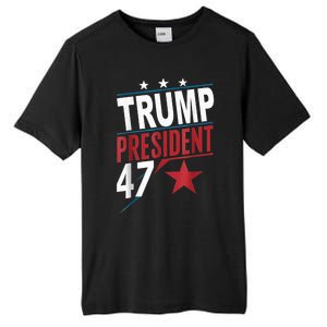 Trump Wins 2024 Presidential Election 2024 Donald Trump Wins Us Presidency Tall Fusion ChromaSoft Performance T-Shirt