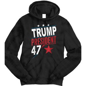 Trump Wins 2024 Presidential Election 2024 Donald Trump Wins Us Presidency Tie Dye Hoodie