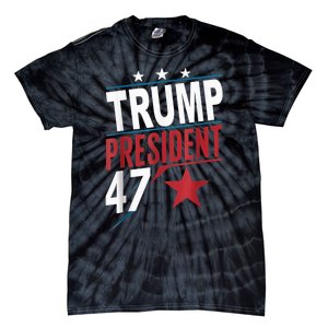 Trump Wins 2024 Presidential Election 2024 Donald Trump Wins Us Presidency Tie-Dye T-Shirt