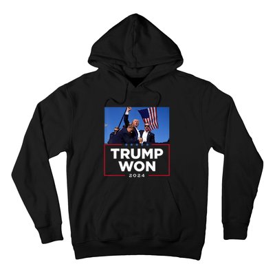 Trump Won 2024 Get Over It 47th Us President Hoodie