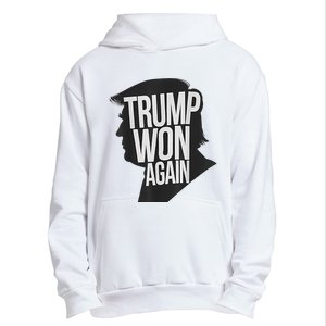 Trump Wins 2024 Presidential Election 2024 Donald Trump Wins Us Presidency Urban Pullover Hoodie