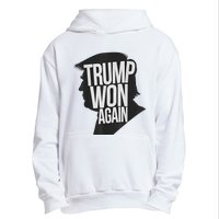 Trump Wins 2024 Presidential Election 2024 Donald Trump Wins Us Presidency Urban Pullover Hoodie