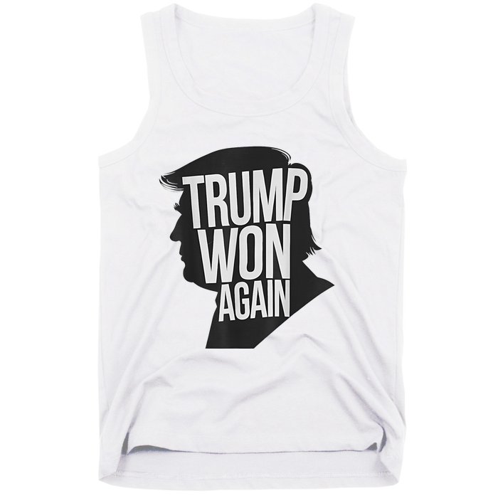 Trump Wins 2024 Presidential Election 2024 Donald Trump Wins Us Presidency Tank Top