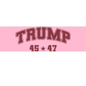 Trump Won 2024 Election 45 47 President Victory Inauguration Bumper Sticker