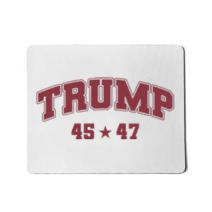 Trump Won 2024 Election 45 47 President Victory Inauguration Mousepad